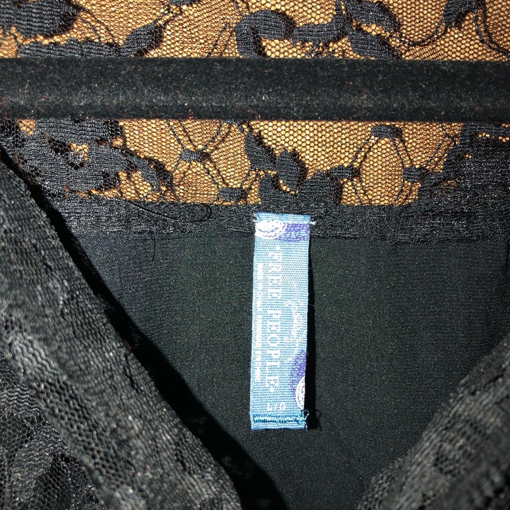 Free People Lace Silky dress! - Picture 3 of 4